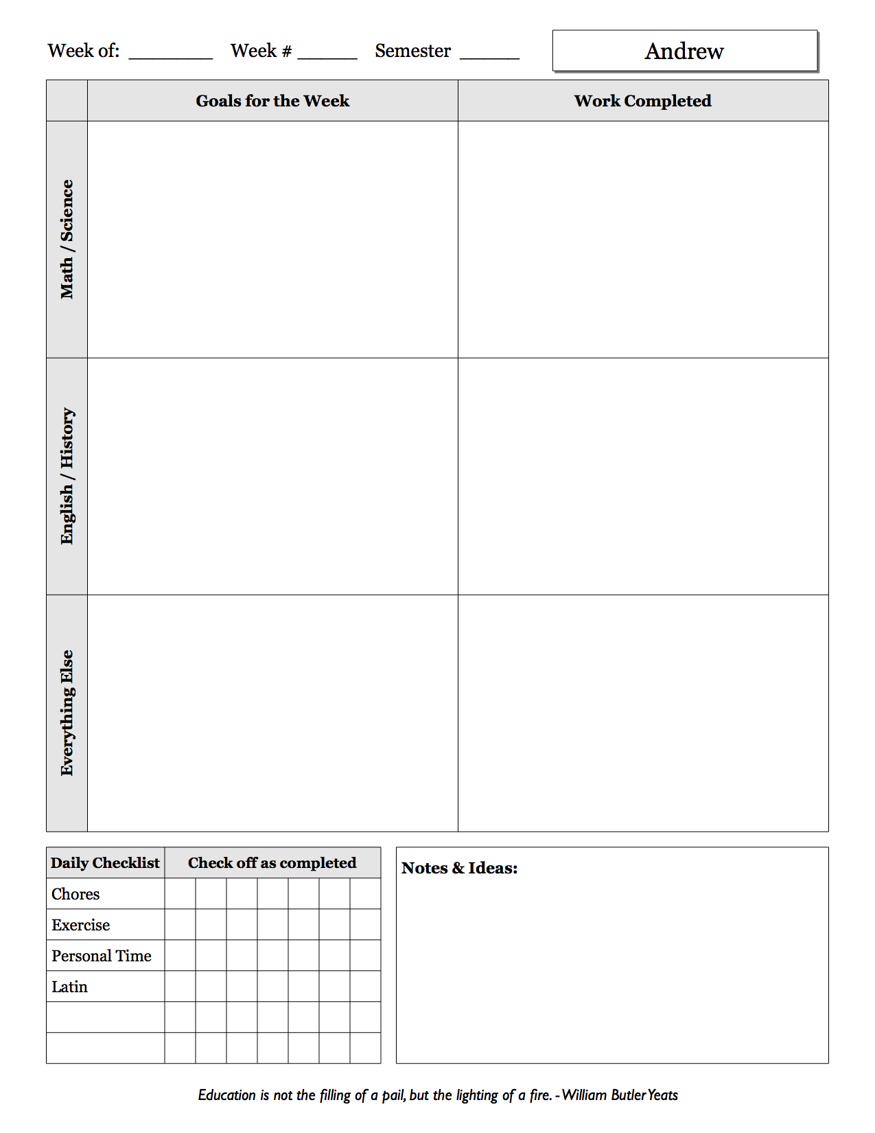 weekly schedule sheet examples a plan in place weekly schedule sheet