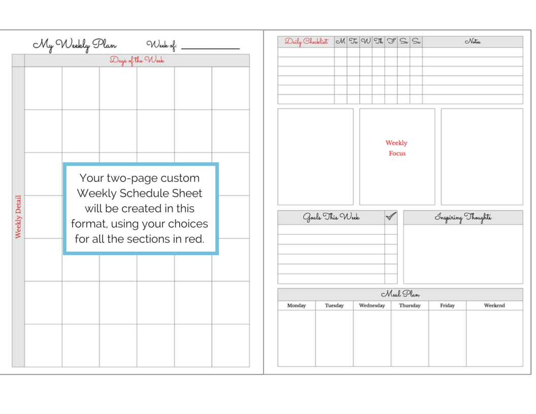 Homeschool Teacher Planner - A Plan in Place